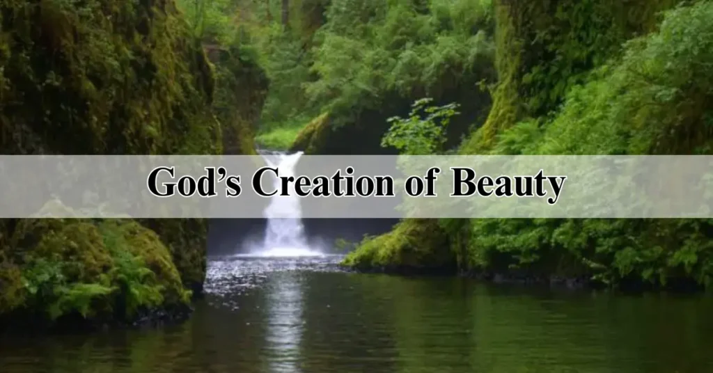 God’s Creation of Beauty