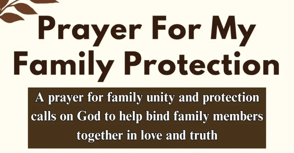Family Unity and Protection