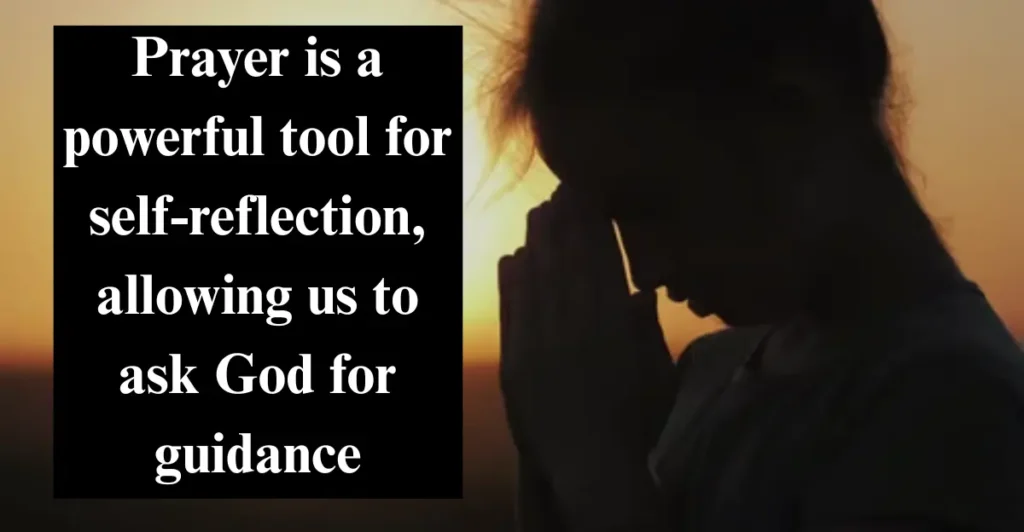 Seeking Guidance through Prayer