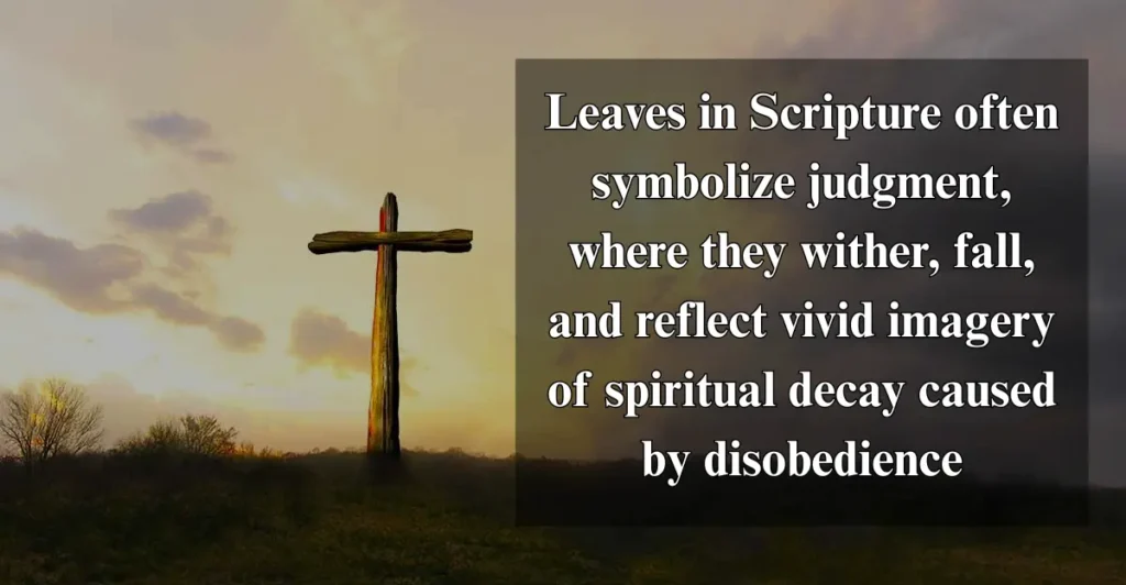 Leaves as a Sign of Judgment
