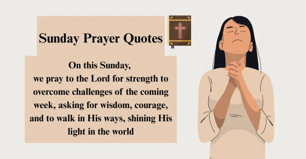 Sunday Prayer Quotes