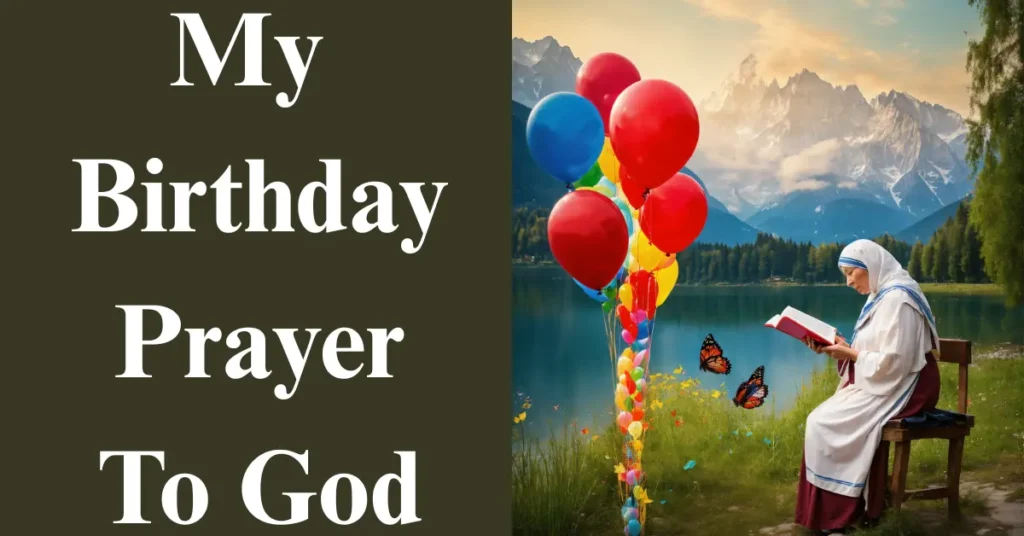 My Birthday Prayer To God