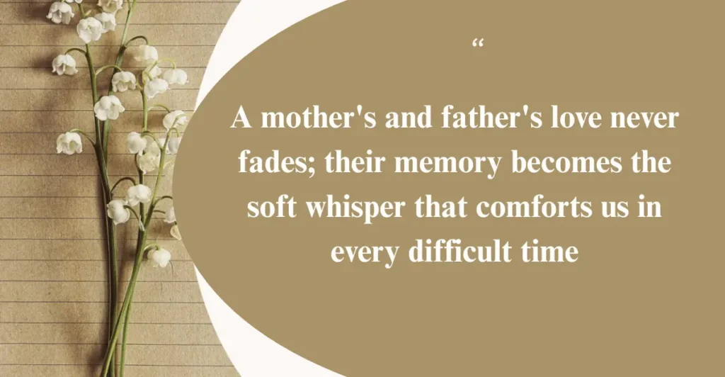 Funeral sayings from the heart for mother and father