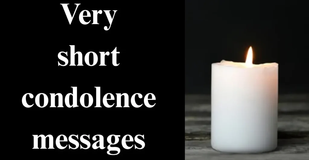 Very short condolence messages (e.g. also for a grave liner)