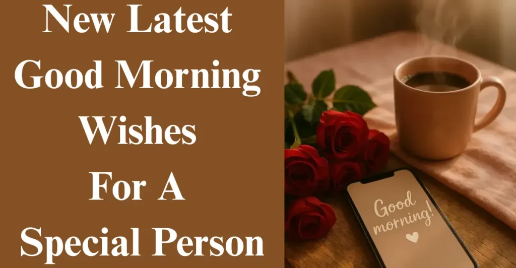 New Latest Good Morning Wishes For A Special Person