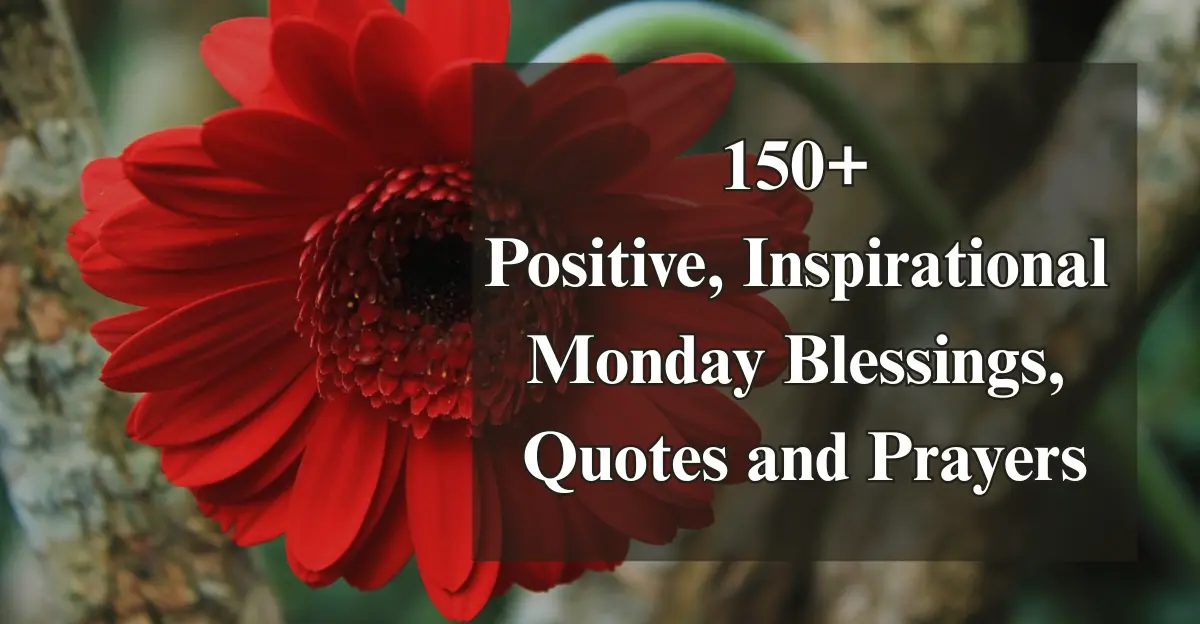 150+ Monday Blessings, Quotes & Prayers [Inspiring]
