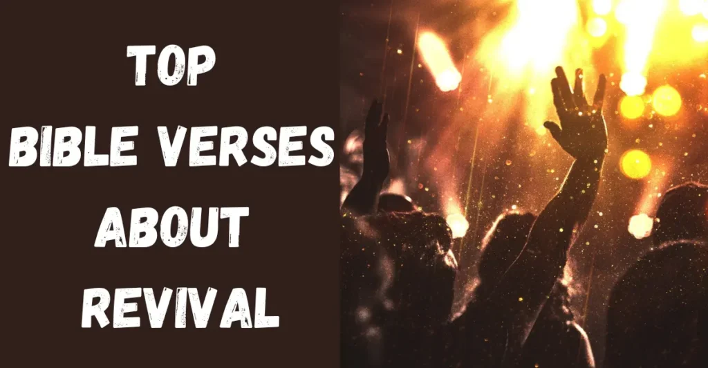 Top Bible Verses About Revival