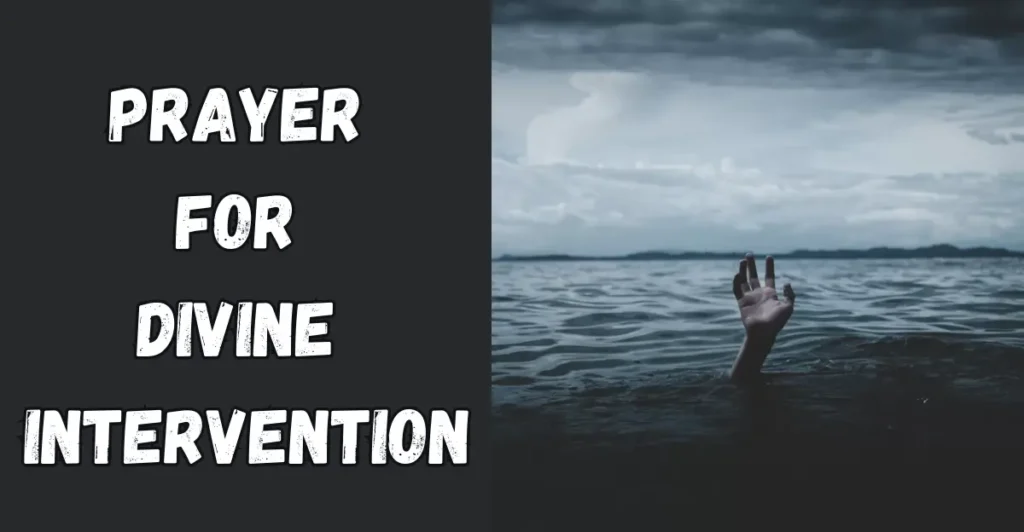 Prayer For Divine Intervention