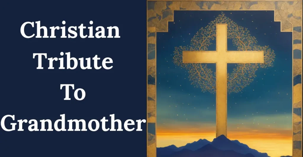 Christian Tribute To Grandmother