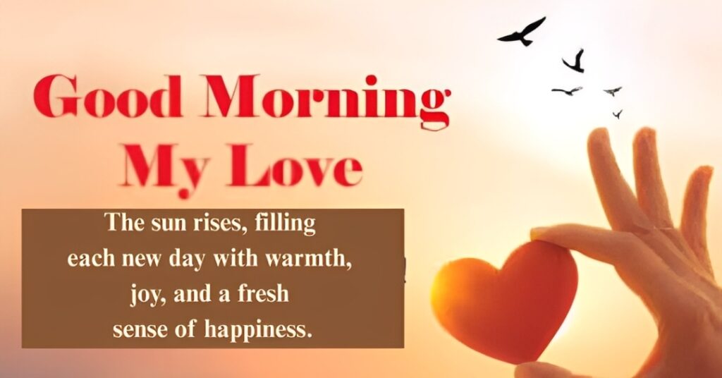 Romantic Good Morning Love Messages For Girlfriend / Boyfriend