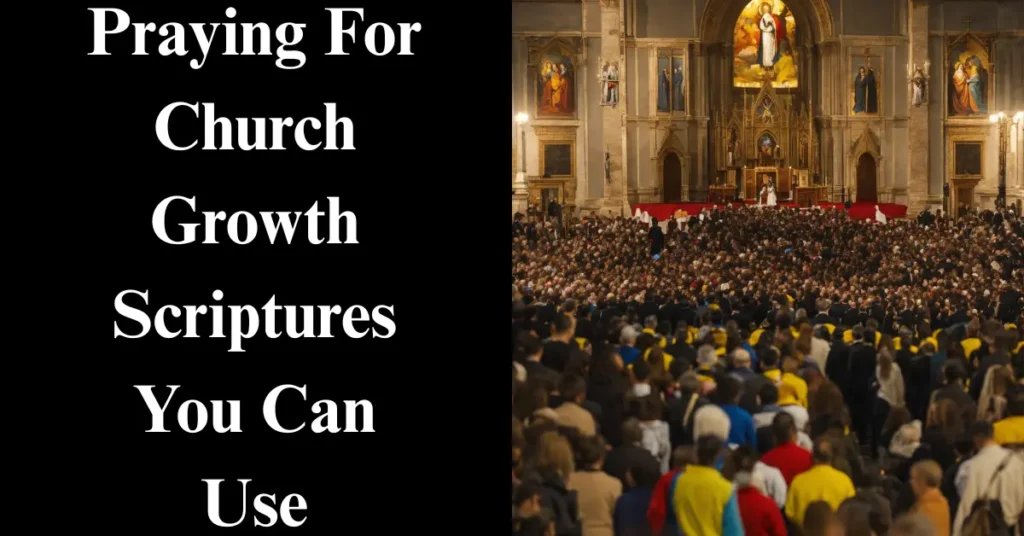Praying For Church Growth Scriptures You Can Use