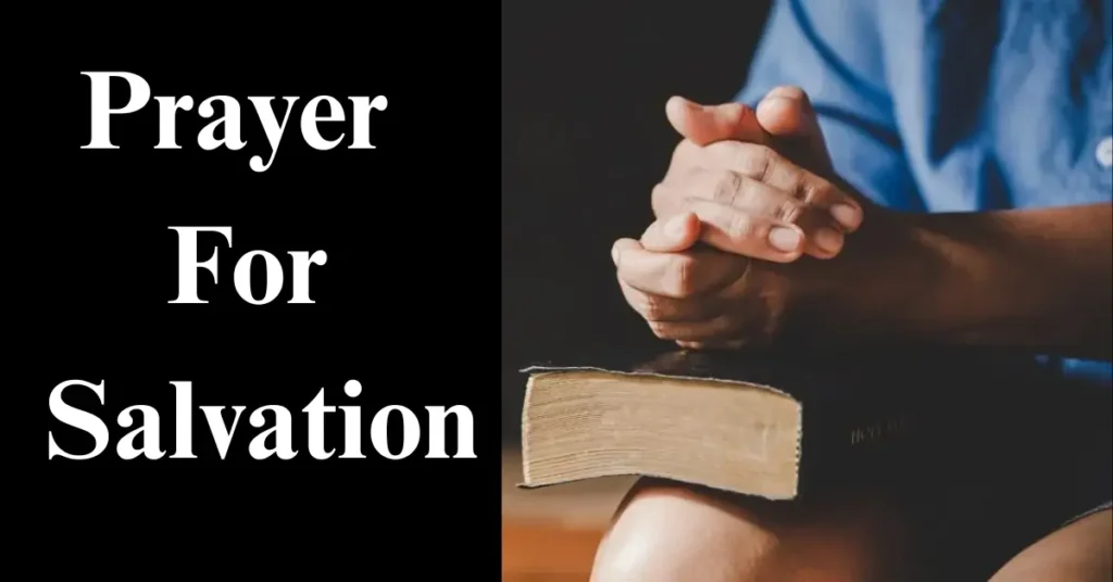 Prayer For Salvation