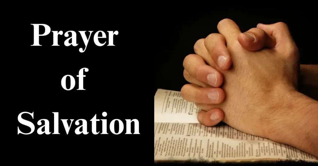 Short and Simple Prayer of Salvation