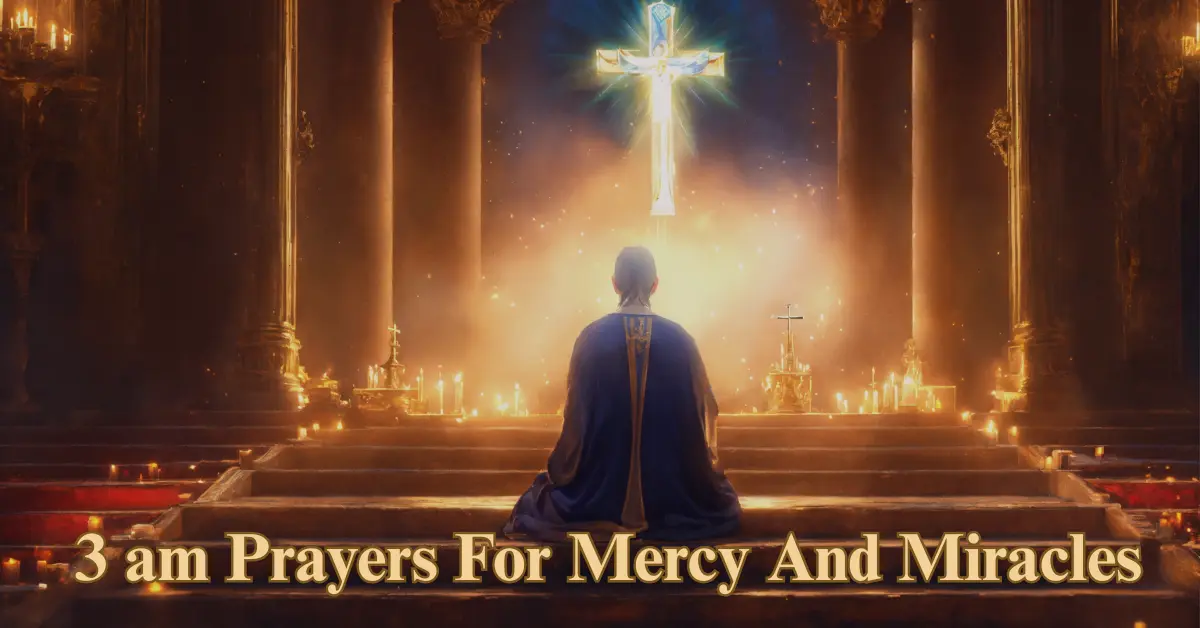 3 AM Prayers for Mercy and Miracles [Healing & Divine Breakthrough]