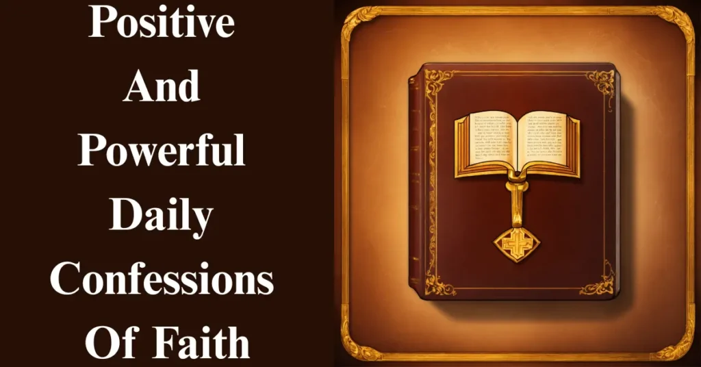 Positive And Powerful Daily Confessions Of Faith