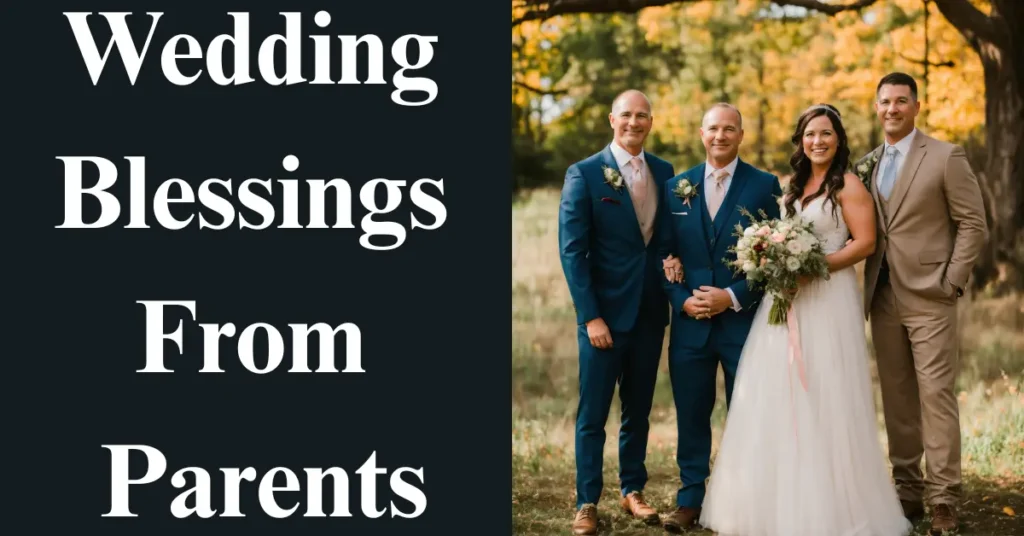Wedding Blessings From Parents