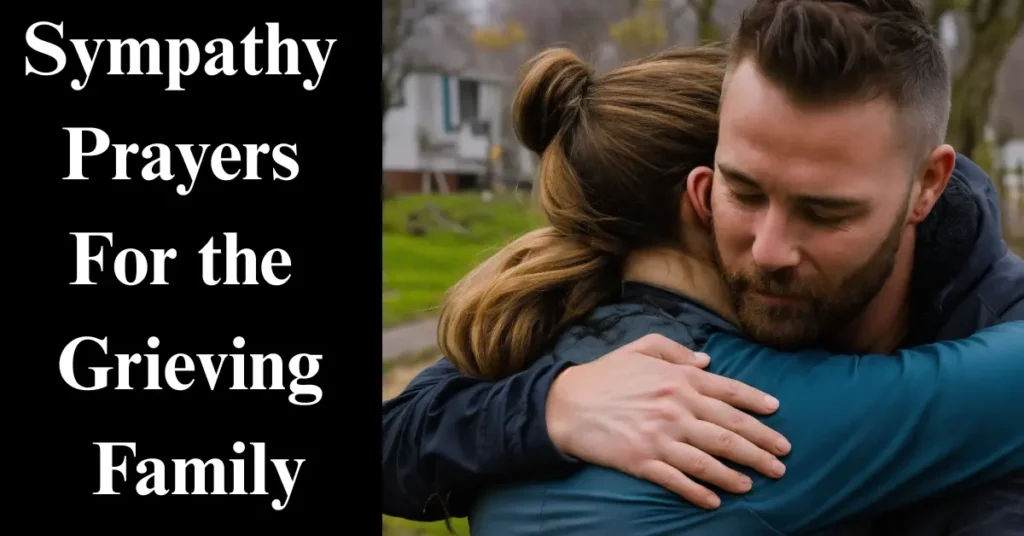 Sympathy Prayers For the Grieving Family