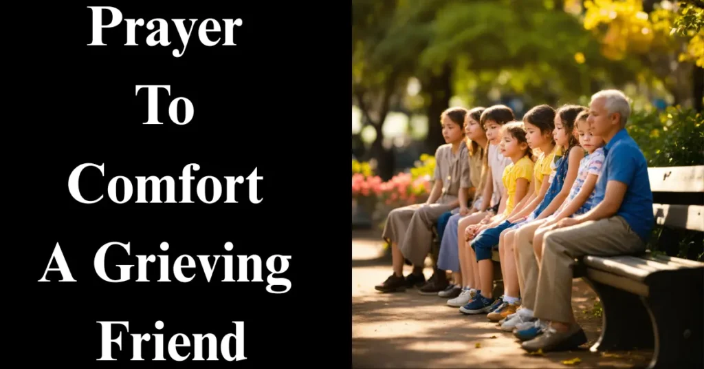 Prayer To Comfort A Grieving Friend
