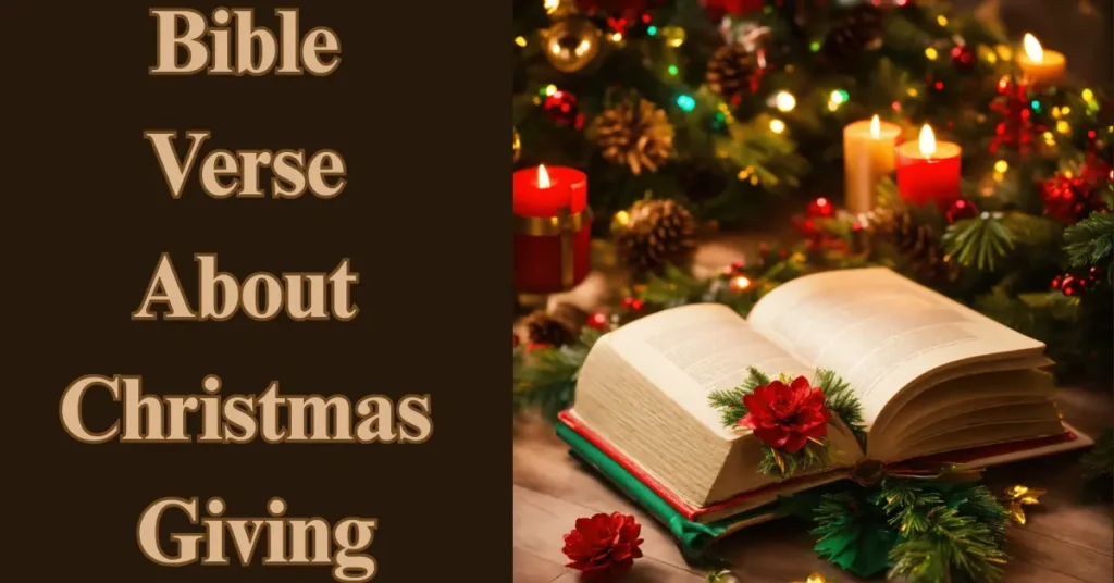 Top 21 Bible Verse About Christmas Giving
