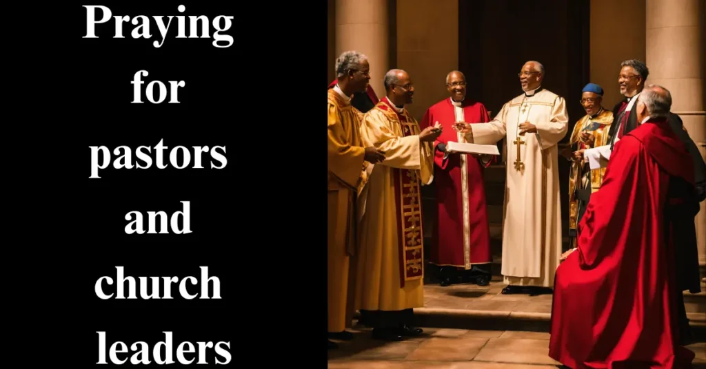 Praying for pastors and church leaders is essential because: