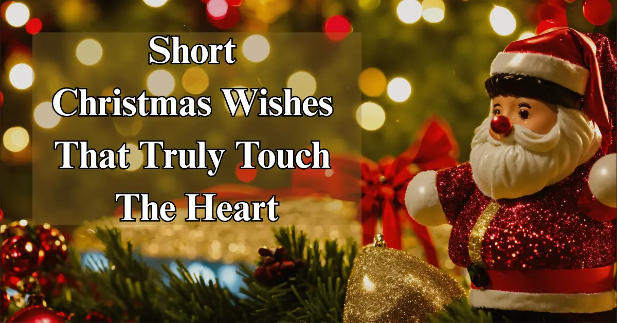 Short Christmas Wishes [Heartfelt & Meaningful]