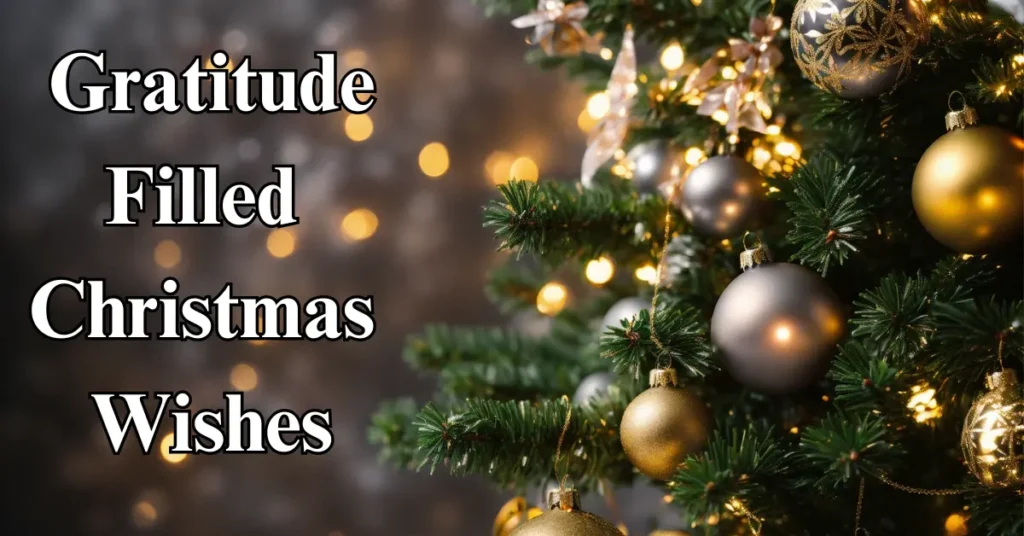 Gratitude-Filled Christmas Wishes