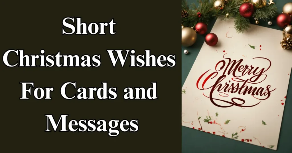 Short Christmas Wishes for Cards and Messages