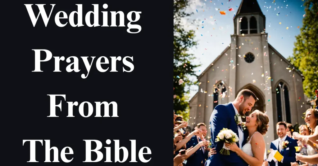 Wedding Prayers From The Bible