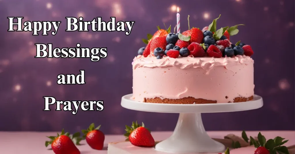 Happy Birthday Blessings and Prayers
