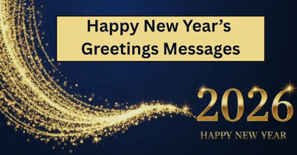 Happy New Year’s Greetings Messages