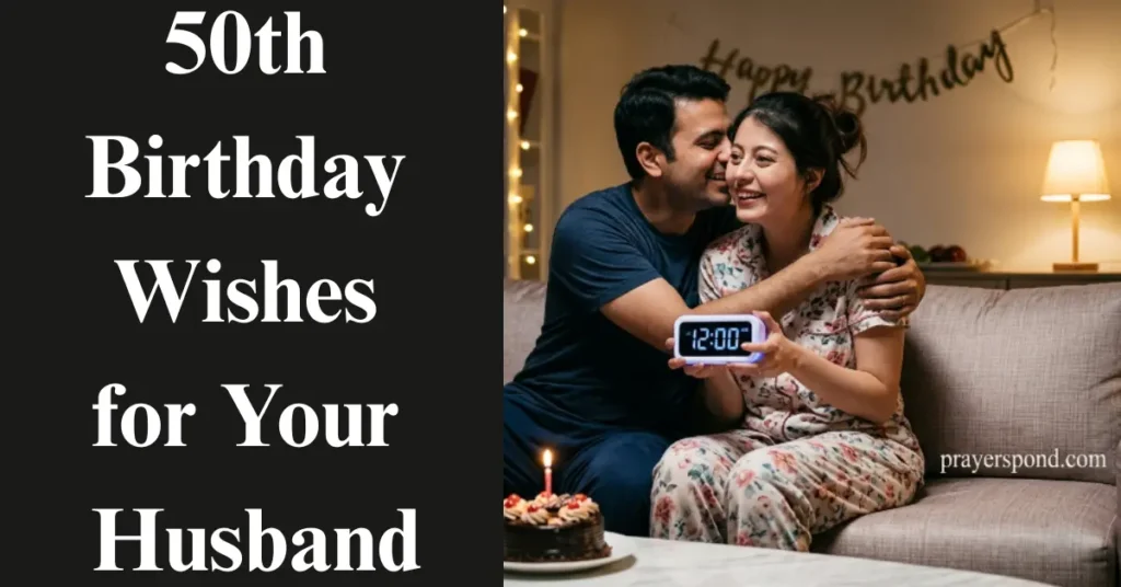 50th Birthday Wishes for Your Husband