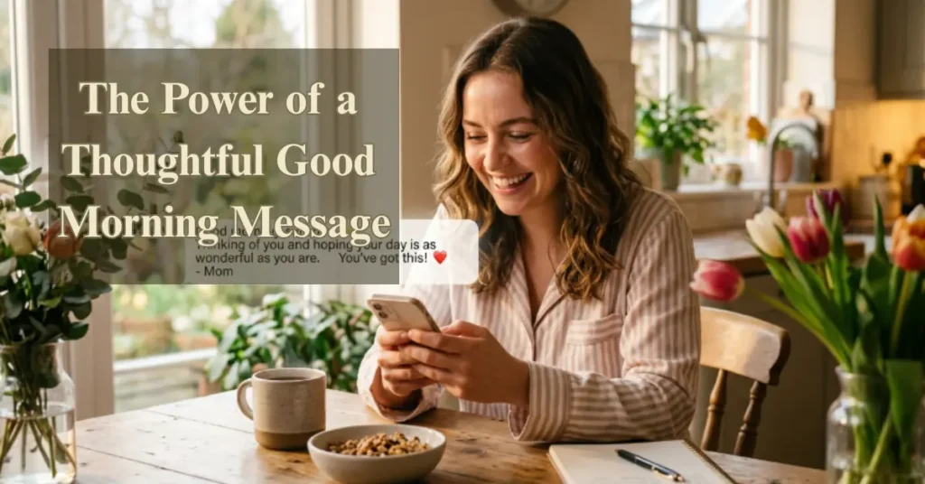 The Power of a Thoughtful Good Morning Message