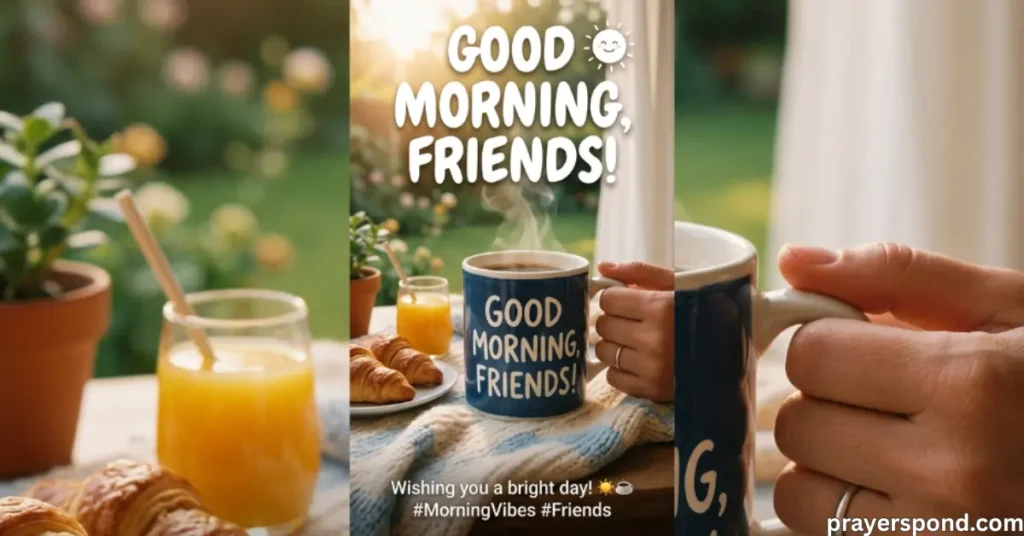 17. Good Morning WhatsApp Status for Friends