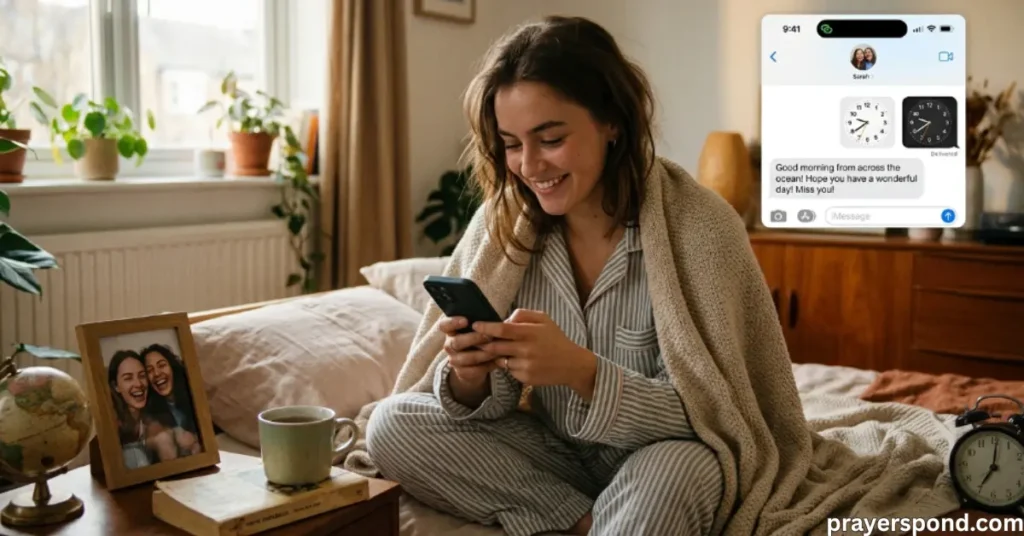 7. Long Distance Good Morning Messages for a Friend