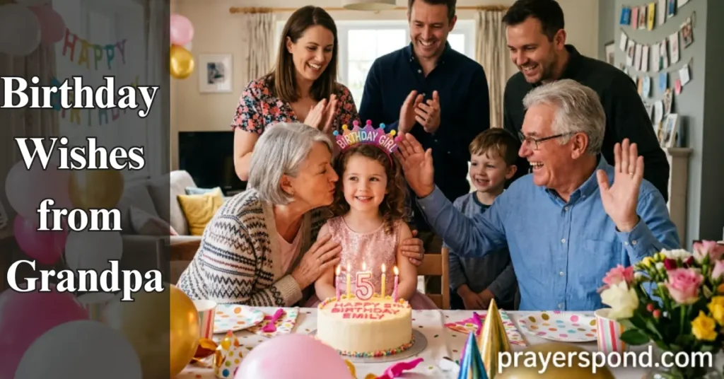 Birthday Wishes from Grandpa