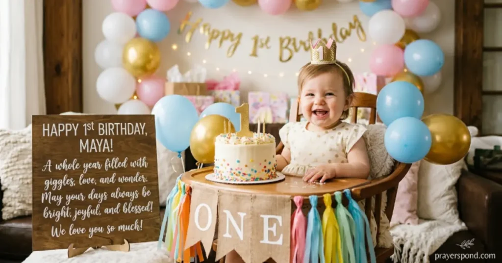 Birthday Wishes for a 1st Birthday