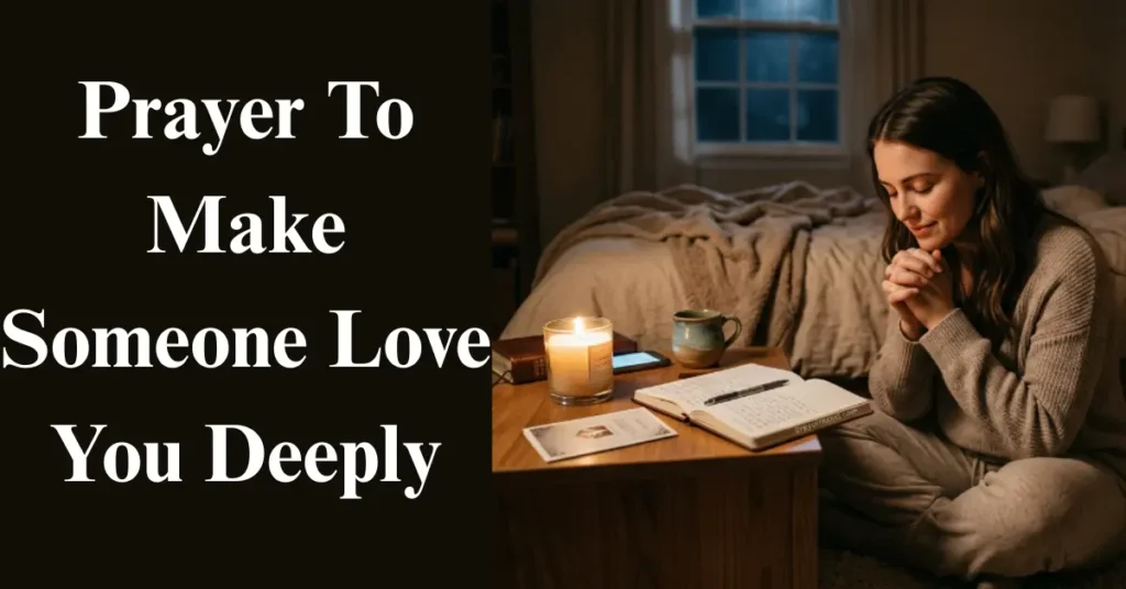 Prayer To Make Someone Love You Deeply