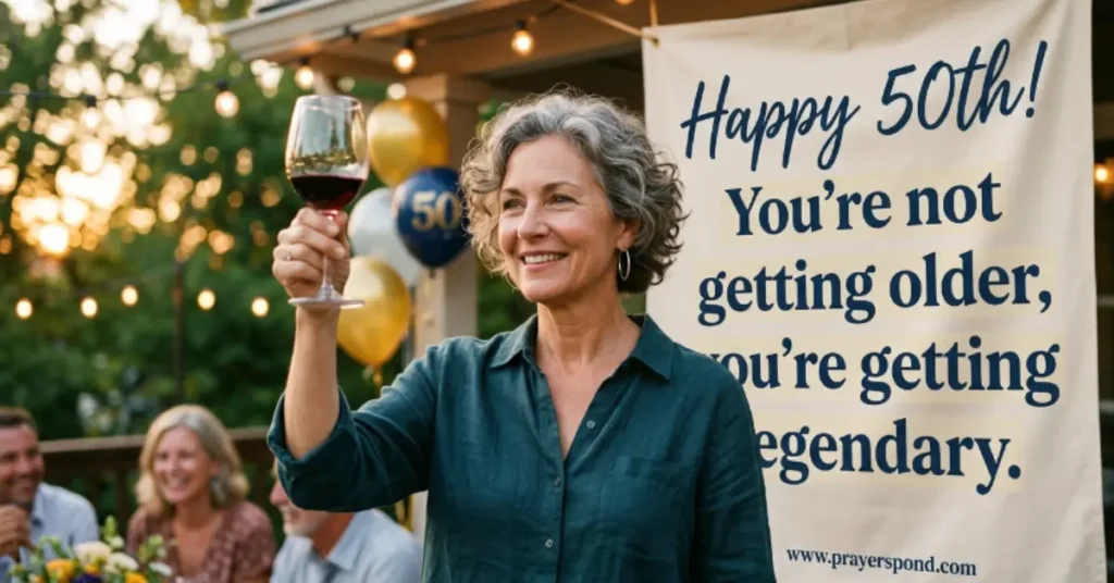 Heartfelt 50th Birthday Wishes for Women
