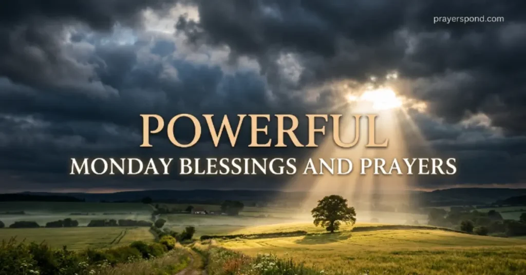 Powerful Monday Blessings and Prayers for Encouragement