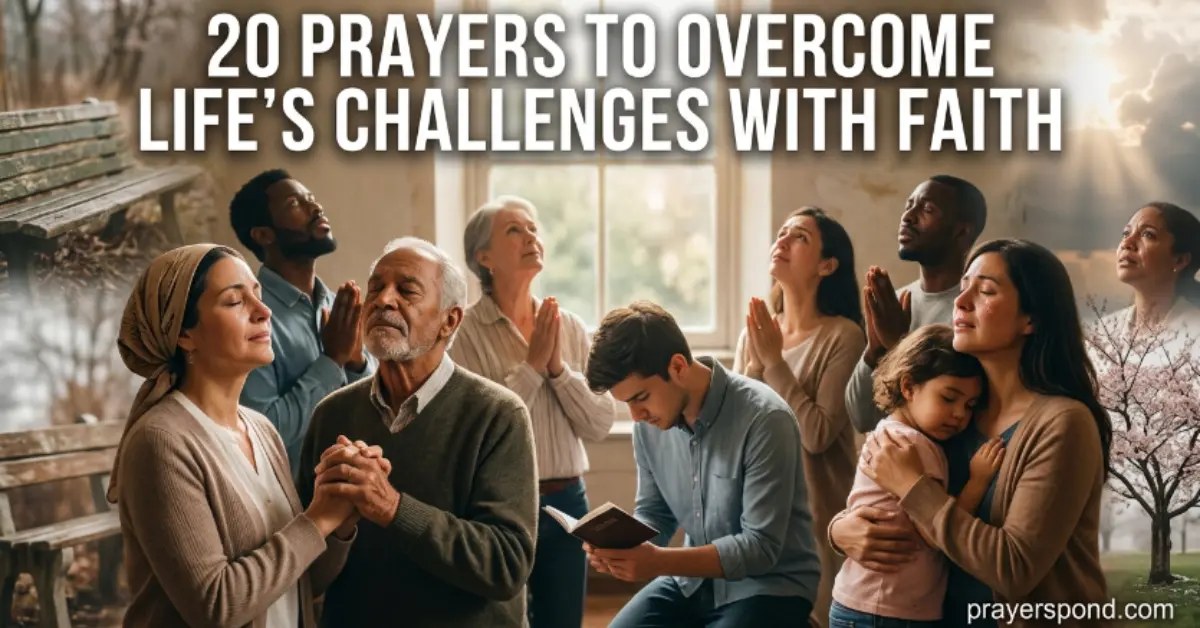 20 Prayers to Overcome Life’s Challenges [Faith & Victory]