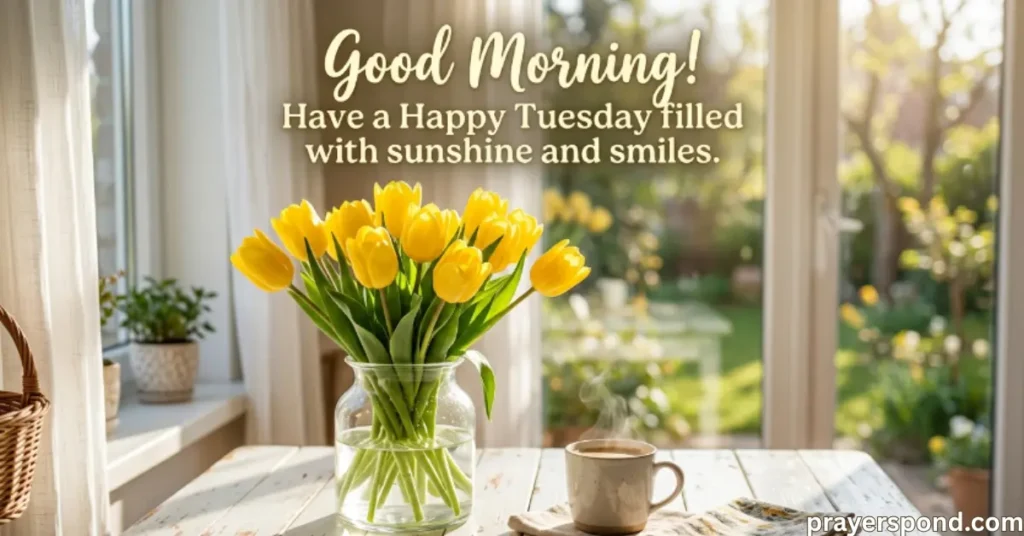 Good Morning Tuesday Blessings (Happy & Blessed Variations)