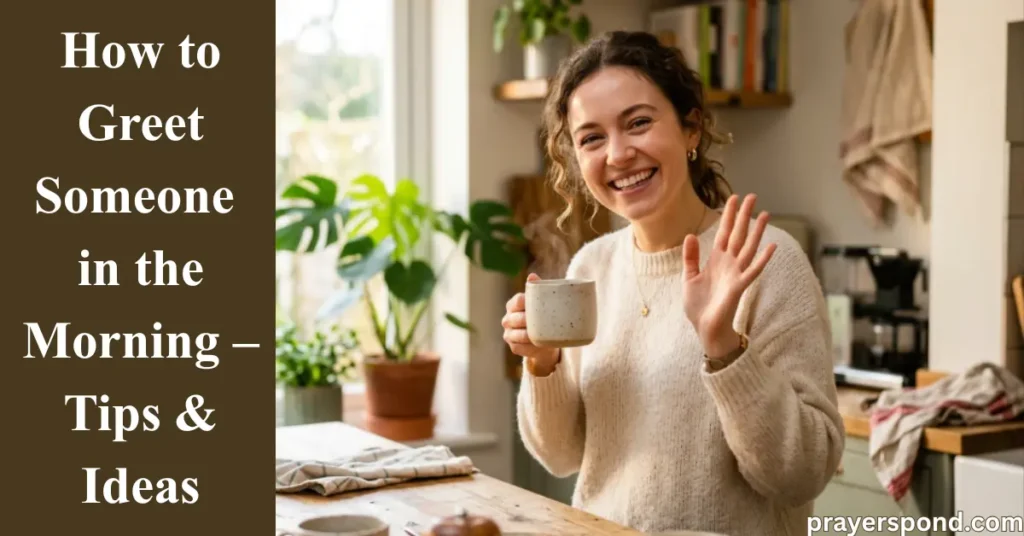 How to Greet Someone in the Morning – Tips & Ideas