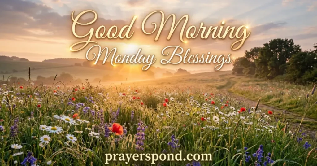 Beautiful Good Morning Monday Blessings
