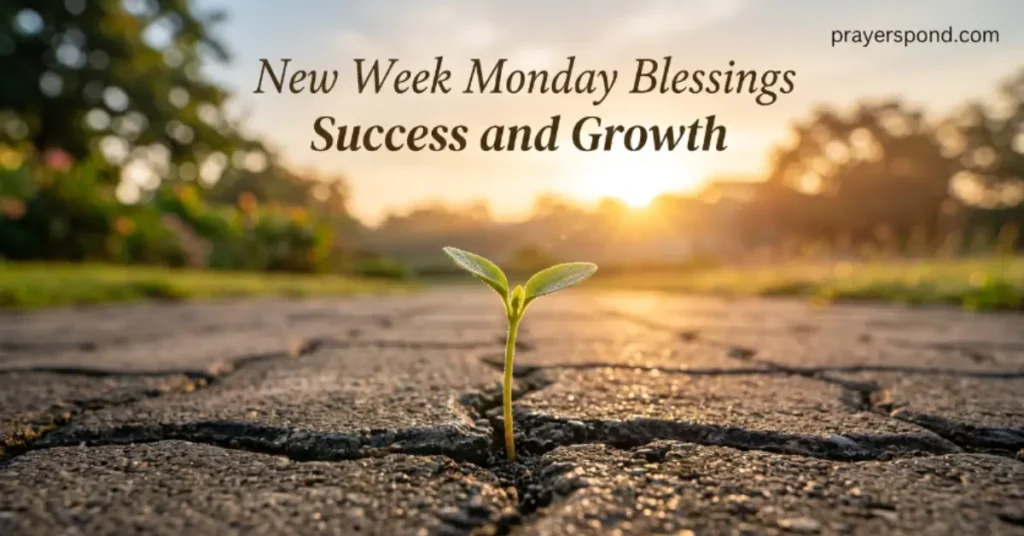 New Week Monday Blessings for Success and Growth