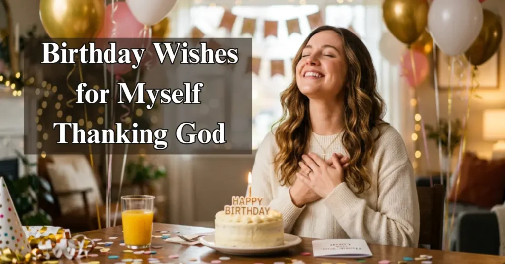 5. Birthday Wishes for Myself Thanking God