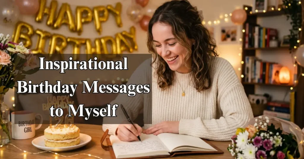 6. Inspirational Birthday Messages to Myself