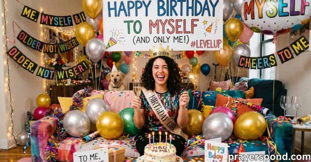 7. Funny Birthday Wishes to Myself