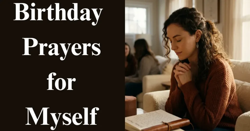 8. Birthday Prayers for Myself